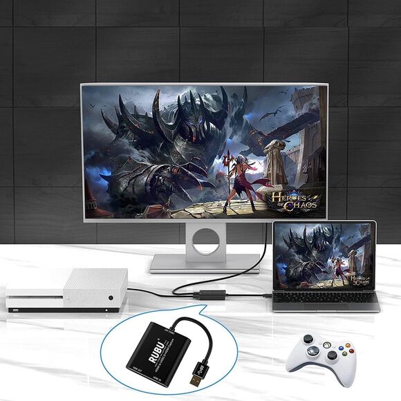 RUBU Capture Card USB 3.0 HDMI Video Capture Device 1080P 60FPS for Live Stream - Picture 6 of 10